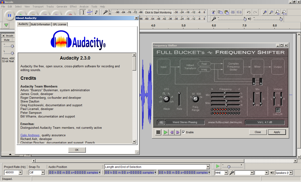 FullBucket in Audacity 2-3-0 on Windows Vista.png