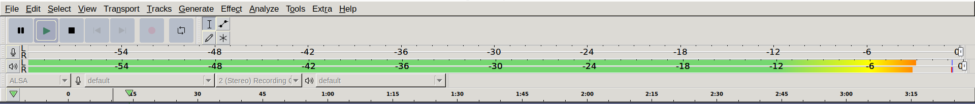 Audacity Volume Level On a collaborative audio project, how to adjust the two voices to the ...
