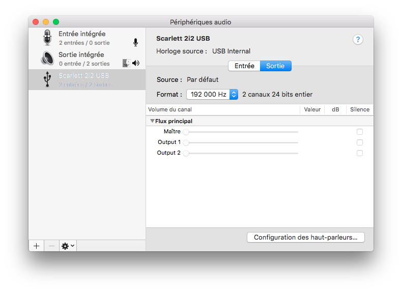 Focusrite Scarlett 2i2 input problem macOS Audacity Forum
