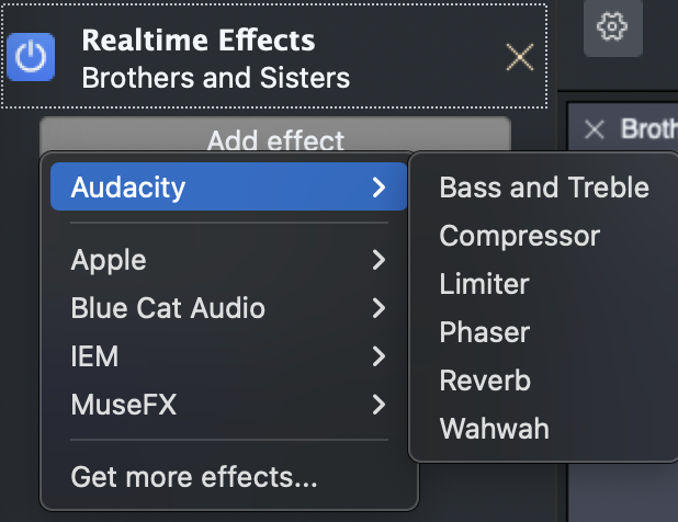 A sorely missed lost feature - Feedback and Discussion Forum - Audacity ...