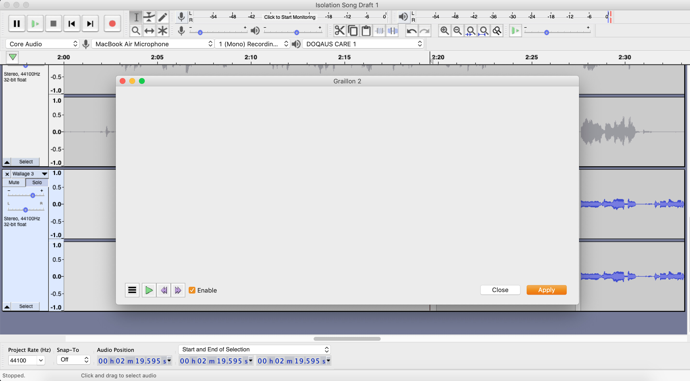Autotune plugin installed and seemingly working, but not visible to use