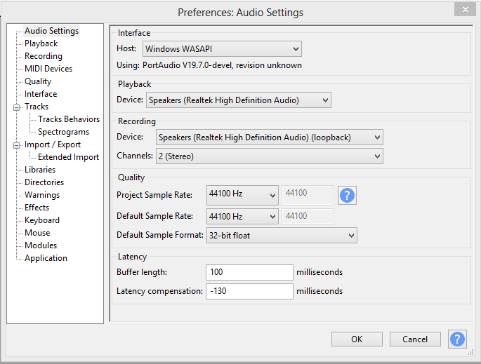 Reccording sound withe realteck - Audacity 3 Help Forum - Audacity Forum