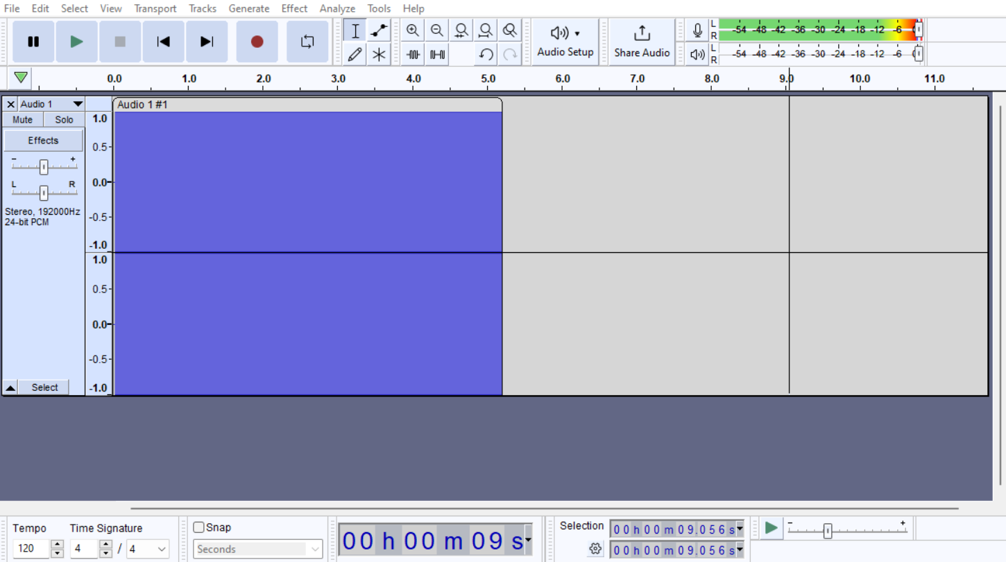 Audacity is only picking up this extremely loud noise and i don t know