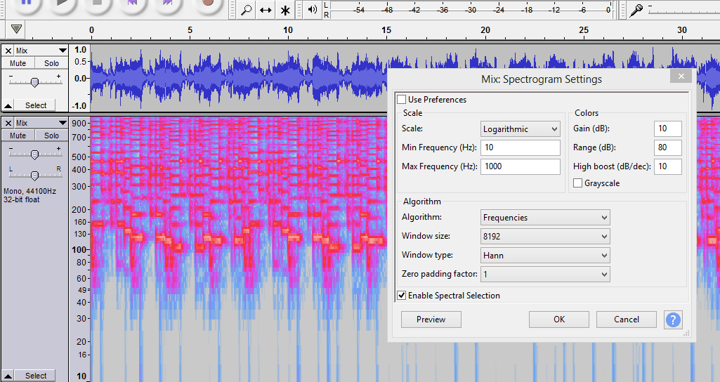 bassy thumps can be seen on the spectrogram (20-200Hz).png