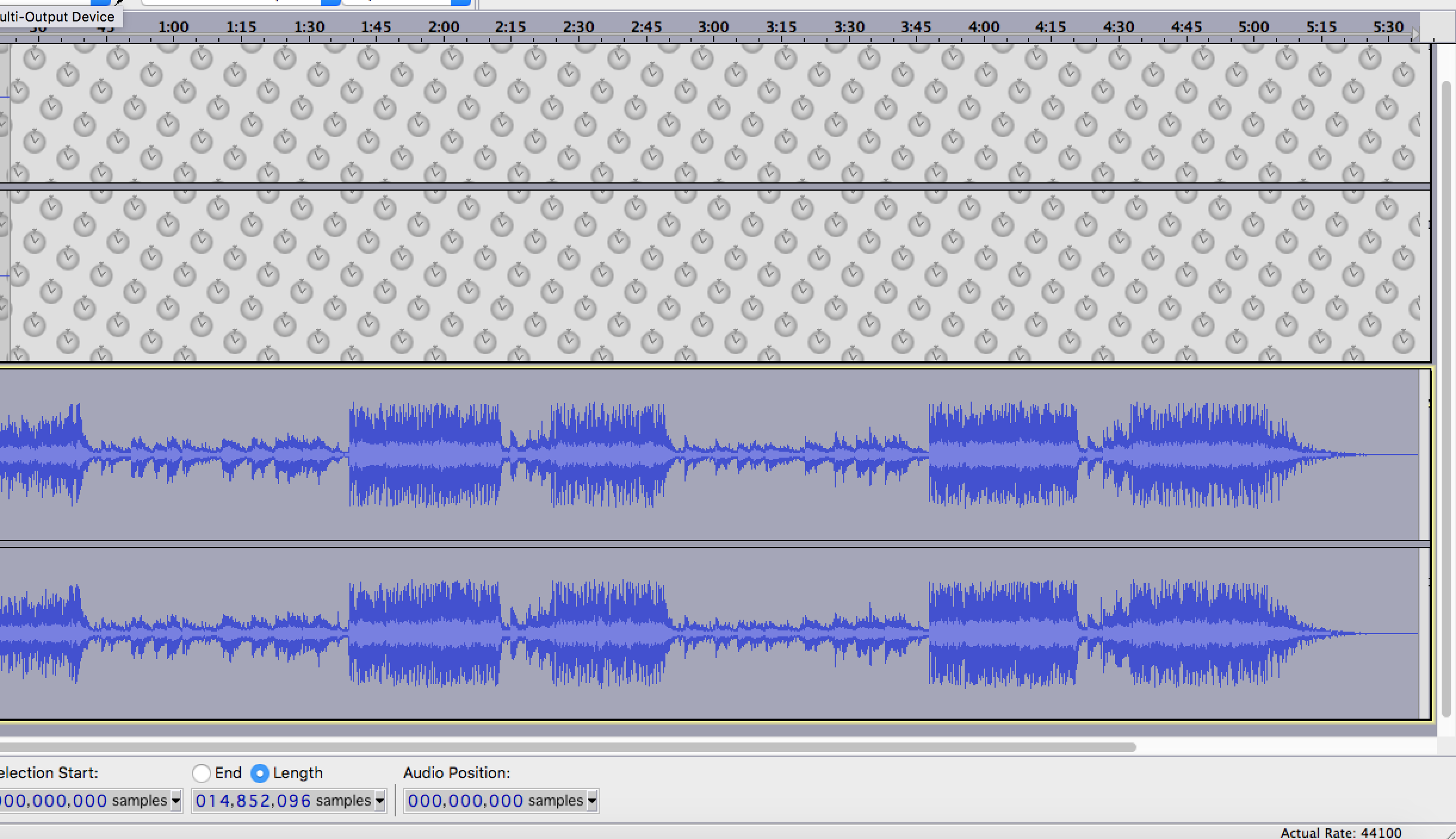 time - macOS - Audacity Forum