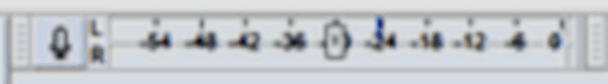mic-level slider position not same