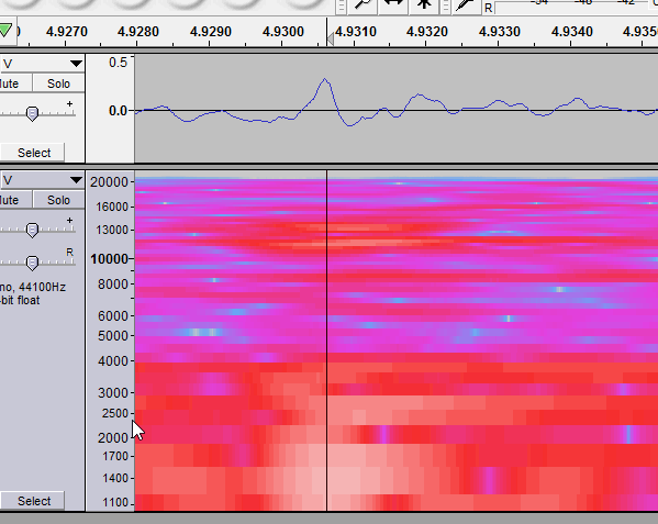 Dc Offset Audio Spectrogram Audio clips at beginning and end even if I delete it - Audacity 3 Help ...