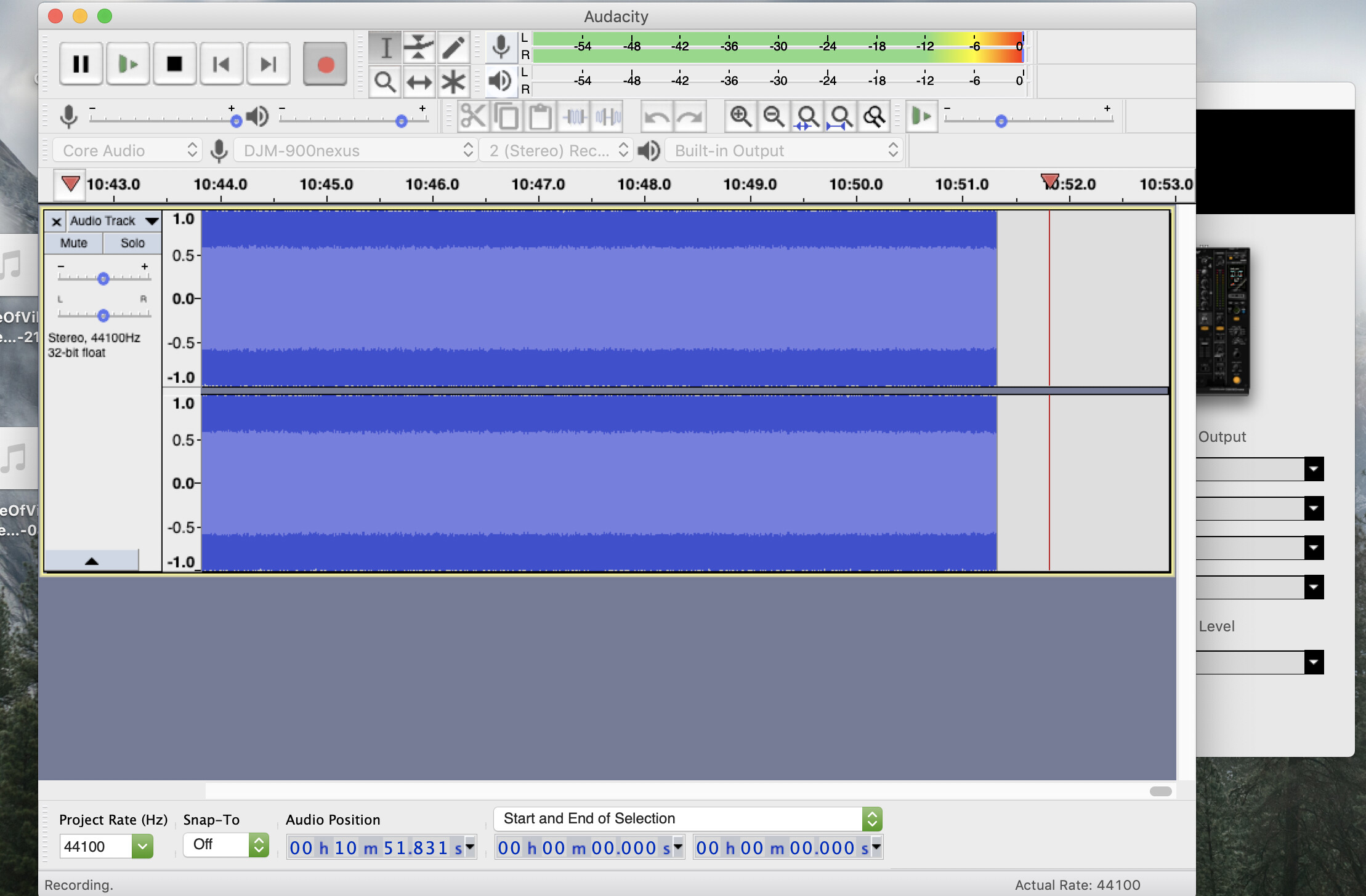 audio maxes out and distorts - macOS - Audacity Forum