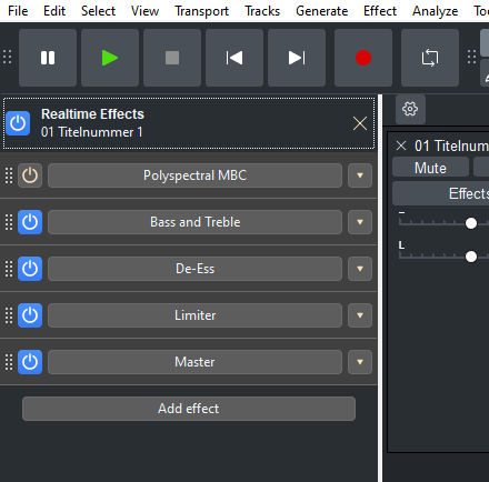 Realtime Effects missing in MP3 Export (v. 3.7.1) - Windows - Audacity ...