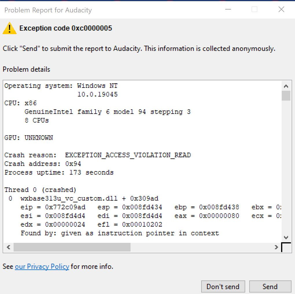 Audacity Exception Code.JPG