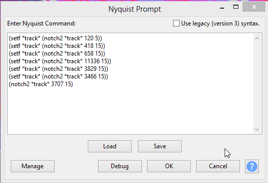 (too many) notches