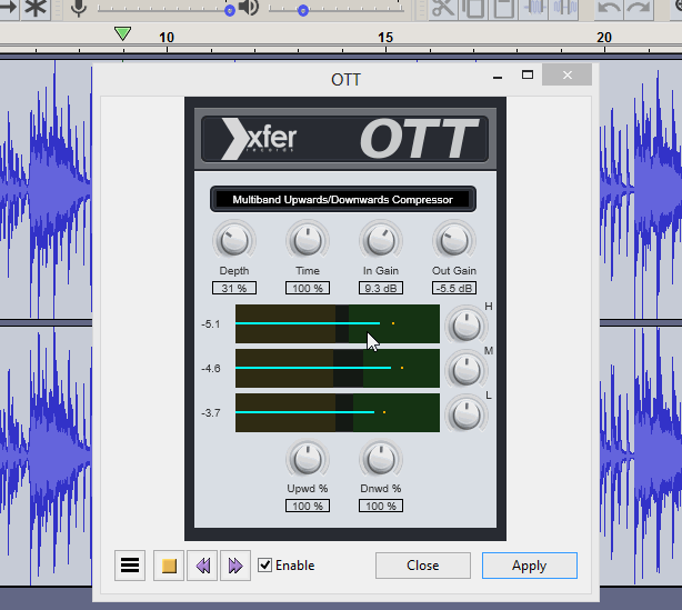 OTT in Audcaity (real-time).gif